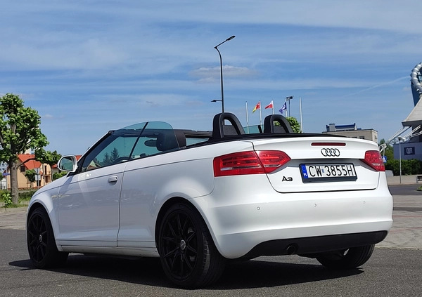 Audi A3 cena 27900 przebieg: 227700, rok produkcji 2009 z Włocławek małe 742